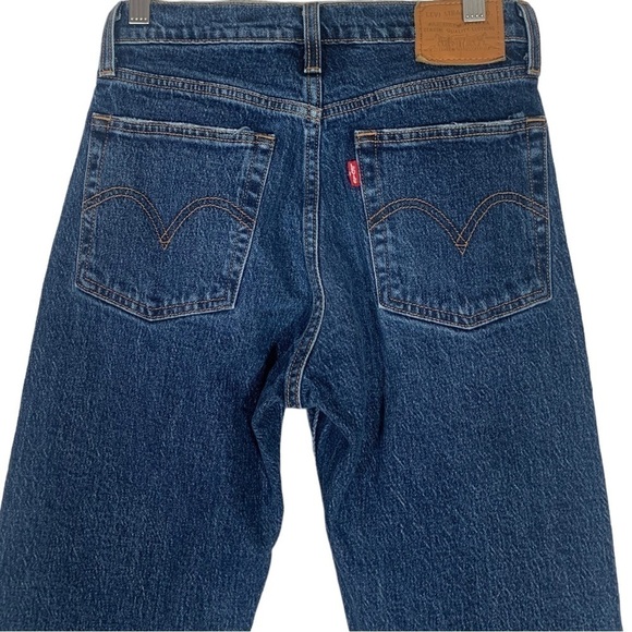 Levis Big E Wedgie Straight Leg Jeans Size 25 - Picture 5 of 9